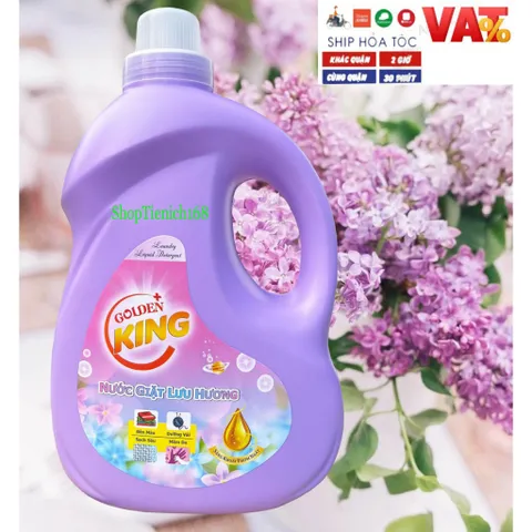 [SIÊU THƠM,SẠCH] Nước giặt lưu hương GOLDENKING 3.2L Hương Sảng khoái thơm ngát