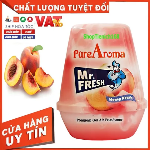 [TINH CHẤT HƯƠNG THƠM TỰ NHIÊN] Sáp thơm phòng khử mùi Mr.Fresh 220g Hương Sakura