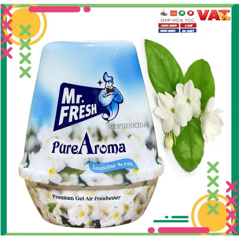 [TINH CHẤT HƯƠNG THƠM TỰ NHIÊN] Sáp thơm phòng khử mùi Mr.Fresh 220g Hương Sakura