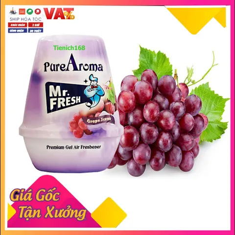 [TINH CHẤT HƯƠNG THƠM TỰ NHIÊN] Sáp thơm phòng khử mùi Mr.Fresh 220g Hương Sakura