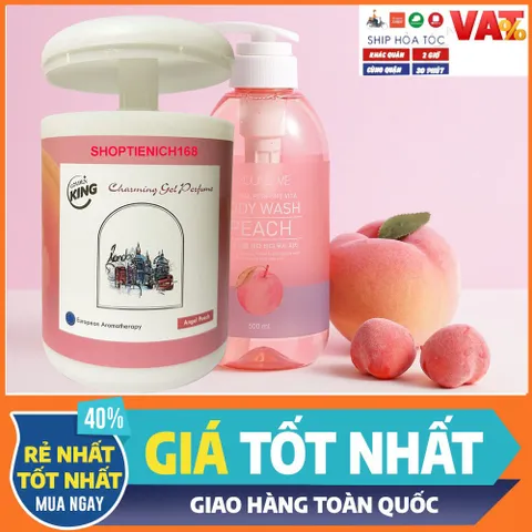 [HƯƠNG THƠM HOA,QUẢ TỰ NHIÊN] Sáp thơm phòng khử mùi GoldenKing Charming Perfume Hương Nhài