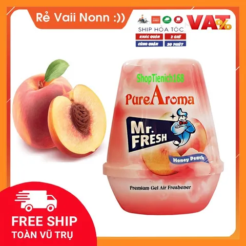 [TINH CHẤT HƯƠNG THƠM TỰ NHIÊN] Sáp thơm phòng khử mùi Mr.Fresh 220g Hương Lavender