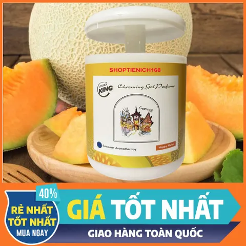 [HƯƠNG THƠM HOA,QUẢ TỰ NHIÊN] Sáp thơm phòng khử mùi GoldenKing Charming Perfume Nhiều Hương 811014