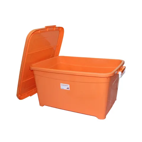 [Rẻ Nhất] Thùng Nhựa Đựng Đồ Đa Năng Sawady Thái Lan  Có Nắp Đậy & Quai Gài - Loại 15L 811018