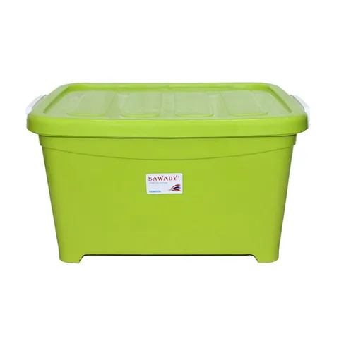 [Rẻ Nhất] Thùng Nhựa Đựng Đồ Đa Năng Sawady Thái Lan  Có Nắp Đậy & Quai Gài - Loại 15L 811018