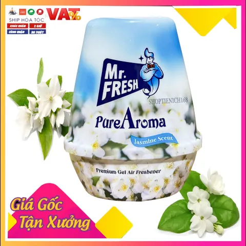 [TINH CHẤT HƯƠNG THƠM TỰ NHIÊN] Sáp thơm phòng khử mùi Mr.Fresh 220g Nhiều hương 811024