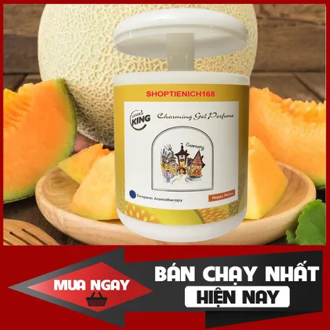 [HƯƠNG THƠM HOA,QUẢ TỰ NHIÊN] Sáp thơm phòng khử mùi GoldenKing Charming Perfume Hương Đào 811023