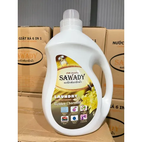 Nước Giặt Xả 6 In 1 Sawady 3,8L Nhiều hương 811032