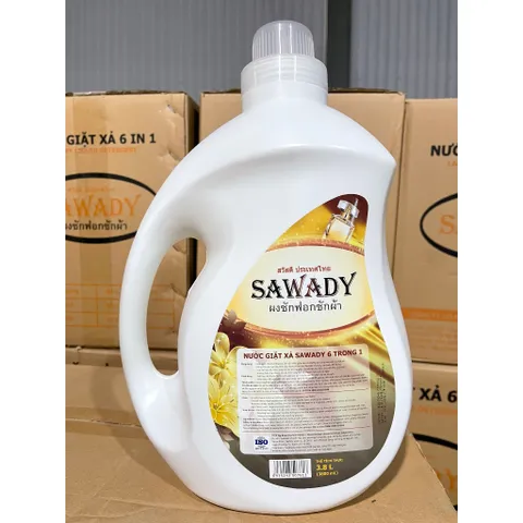 Nước Giặt Xả 6 In 1 Sawady 3,8L Nhiều hương 811032
