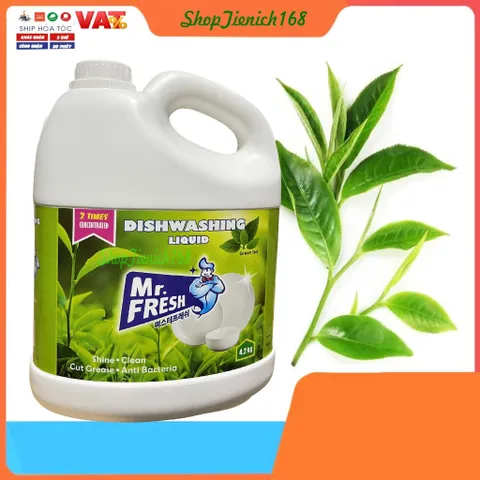 Nước rửa chén Bát siêu đậm đặc Mr.Fresh 4.2kg Mr.Fresh Nhiều Hương 811031