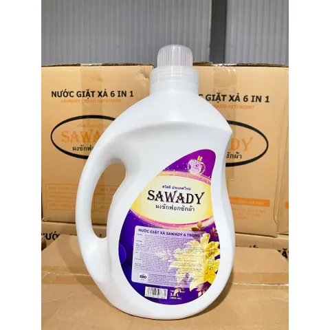 Nước Giặt Xả 6 In 1 Sawady 3,8L Nhiều hương 811032