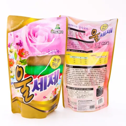 [HOT] [Nhập HC1712 giảm 10%]Combo Nước xả làm mêm vải 2100ml Tím và nước giặt len dạ 500ml Sandokkaebi 811068