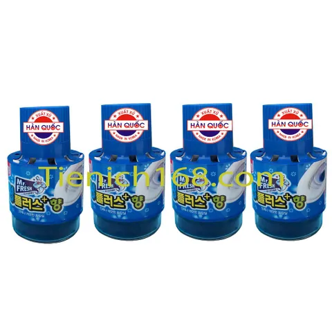 [HOT] Bộ 5 Chai thả bồn cầu tự động làm sạch va khử mùi bồn cầu Mr.Fresh