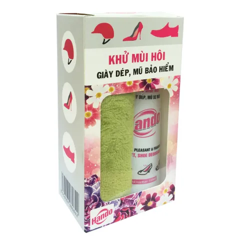 [HOT] Chai Khử Mùi Hôi Giầy Dép Mũ Bảo Hiểm Tặng Khăn Lau Giầy Chuyên Dụng