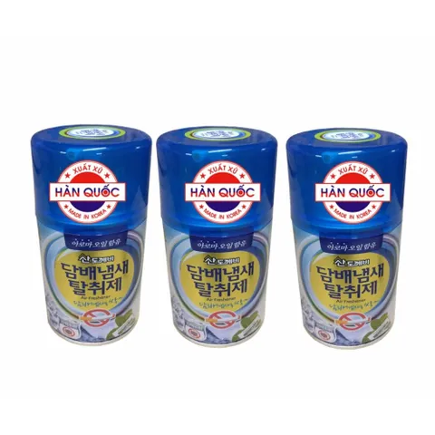 [HOT] Bộ 3 chai khử mùi hôi thuốc lá chuyên dụng Sandokkaebi TI659