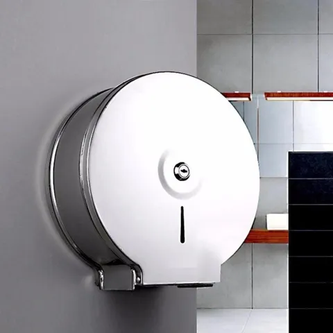 [HOT] Hộp đựng giấy vệ sinh cuộn lớn thép không gỉ (INOX) Cao cấp TI843
