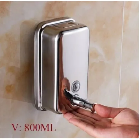 [HOT] Bình Đựng Nước Rửa Tay Dầu Gội Sữa Tắm Inox  500ML