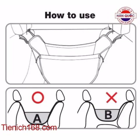 [HOT] Túi đựng đồ treo sau ghế ô tô size L cho xe RV/SUV đa năng TI775