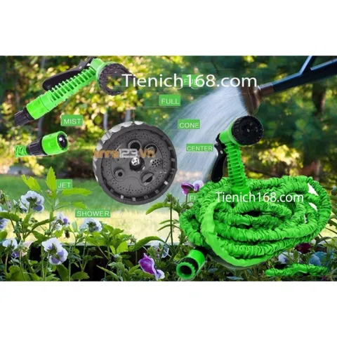 [HOT] Bộ vòi rửa xe,tươi cây giãn nở MAGIC HOSE 15M TI683