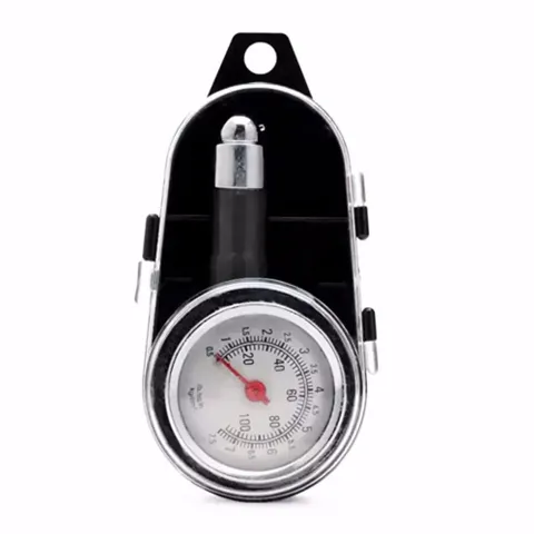 [HOT] Bộ 1 Bơm Hơi Đạp Chân 2 Pitton Và 1 Đồng Hồ Đo Áp Suất Lốp Xe Cơ
