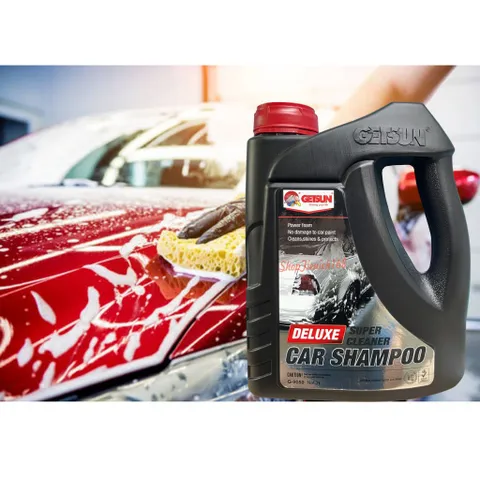 [HOT] Nước rửa xe ô tô xe máy super cleaner  kèm Mút lau rửa xe