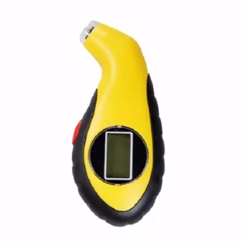 [HOT] Bộ 1 bơm hơi đạp chân đơn thiết kế mới và 1 đồng hồ đo áp suất lốp xe điện tử cao cấp  TI621