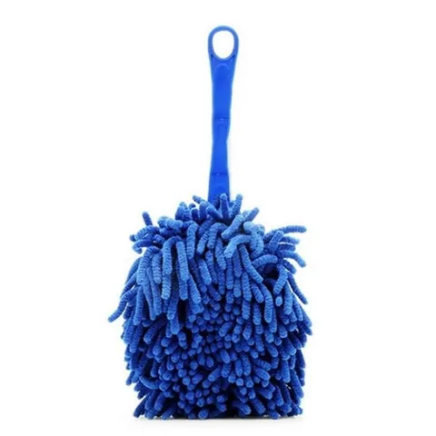 [HOT] Bộ 1 chổi chuyên dụng dọn nội thất và 1 miếng mút rửa xe ô tô xe máy