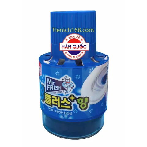 [HOT] Bộ 5 Chai thả bồn cầu tự động làm sạch diệt khuẩn và làm thơm Mr.Fresh TI691