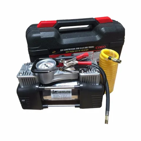 [HOT] Máy bơm hơi xe ôtô 7 - 24 chỗ 12V TI360