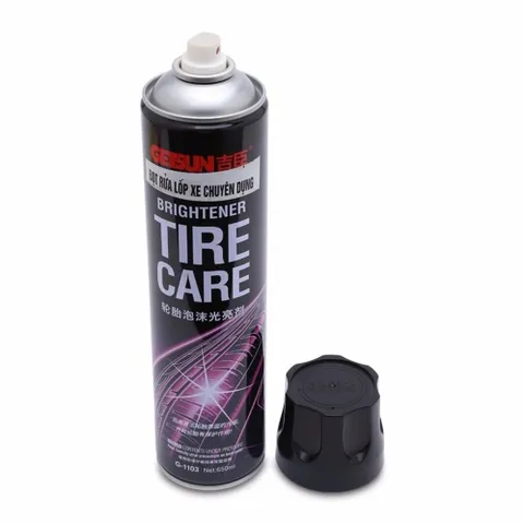 [HOT] Chai xịt bọt rửa lốp xe Getsun chuyên dụng 650ml TI720