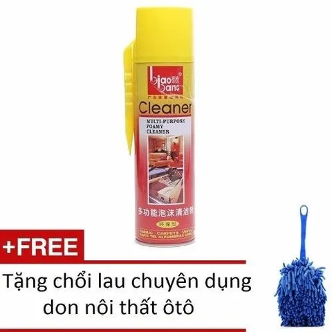 [HOT] Dầu thơm lau bóng sạch nội thất Biaobang 620ml + Tặng 1 chổi lau nội thất xe chuyên dụng