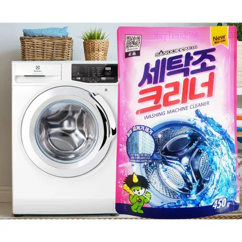[HOT] Bộ 3 túi x 450g Bột tẩy lồng máy giặt K*life HQ TI263
