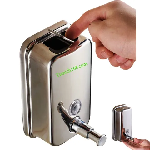 [HOT] Bình Đựng Nước Rửa Tay Dầu Gội Sữa Tắm Inox 800ML
