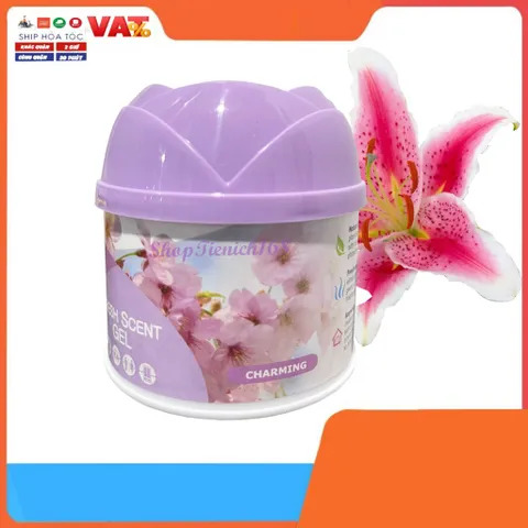 [HOT] Bộ 4 sáp thơm Phòng Khử Mùi Nấm Mốc Hando 87g hương Dâu