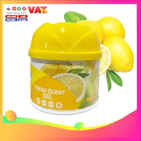 [HOT] Bộ 4 Sáp thơm Phòng Khử mùi nấm Mốc Hando 87g hương chanh