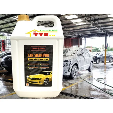 Nước rửa xe bọt tuyết chuyên dụng Car Shampoo 20.000ml cho ô tô xe máy ( GIA0 2 CAN 10L)