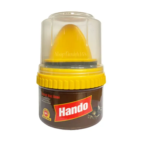 Kem Xi đánh bóng xóa vết xước bảo dưỡng đồ da,Giầy dép,túi xách,Áo Da,Sofa.. 60G Mầu Nâu