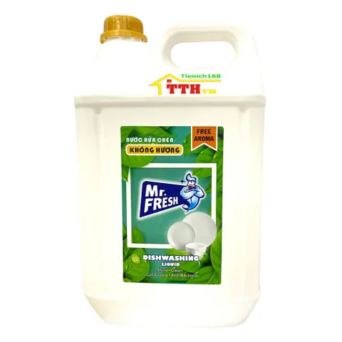Nước rửa Chén bát đậm đặc an toàn với mọi làn da Mr Fresh 20L Hương Quế ( Giao 2 can 10 L)