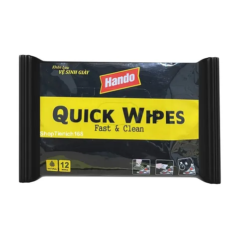 Gói Khăn Lau Vệ Sinh Giày Nhanh Quick Wipes HANDO Siêu tiện dụng 811698
