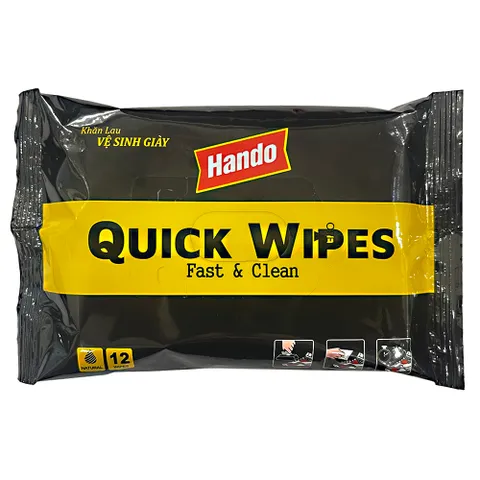 Gói Khăn Lau Vệ Sinh Giày Nhanh Quick Wipes HANDO Siêu tiện dụng 811698