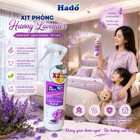 🌸 NƯỚC HOA XỊT PHÒNG MR.FRESH 200ML HƯƠNG HỒNG– THƠM MÁT, TIỆN DỤNG, DỄ SỬ DỤNG