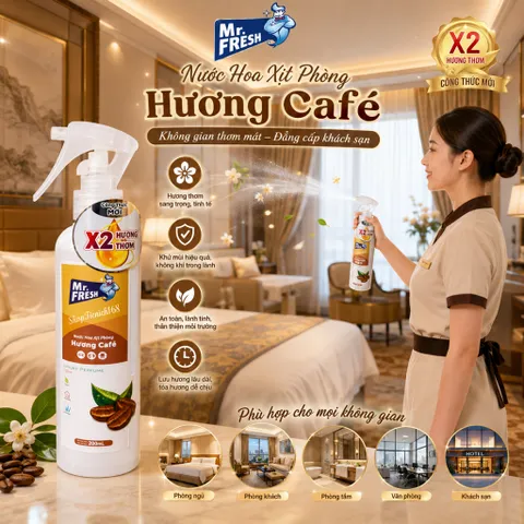 🌸BỘ 3 CHAI NƯỚC HOA XỊT PHÒNG MR.FRESH 200ML – THƠM MÁT, TIỆN DỤNG, DỄ SỬ DỤNG