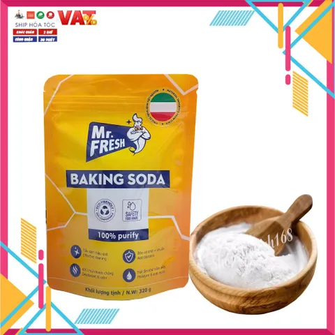 [ TẶNGTHÊM 200G GIÁ KHÔNG ĐỔI] Baking Soda Mr. FRESH – Eco-Clean Bột nở-tẩy rửa gia dụng 680g