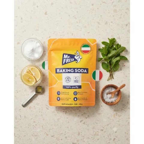 [ TẶNGTHÊM 200G GIÁ KHÔNG ĐỔI] Baking Soda Mr. FRESH – Eco-Clean Bột nở-tẩy rửa gia dụng 680g
