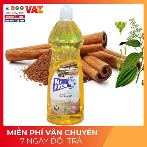 🧴 NƯỚC RỬA CHÉN BÁT MR.FRESH – SẠCH BÓNG VƯỢT TRỘI, HƯƠNG THƠM TỰ NHIÊN