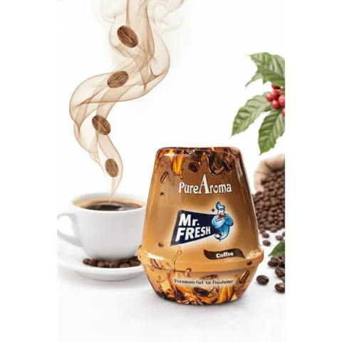 ☕ Sáp Thơm Khử Mùi Fresh Scent Gel Hương Cà Phê (Coffee)- Dùng Cho Ô Tô, Phòng Ngủ, Nhà Vệ Sinh, Tủ Quần Áo