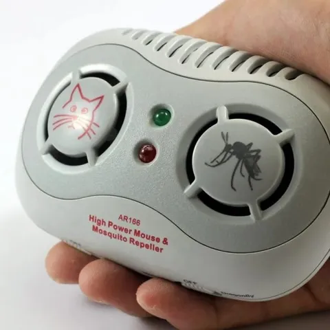 [KHẮC TINH CỦA CHUỘT VÀ CÔN TRÙNG] Máy đuổi chuột và muỗi bằng sóng siêu âm intellsafe 811801