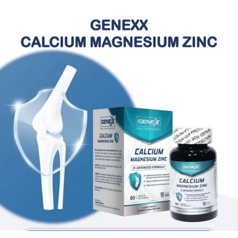 Viên uống CALCIUM Magie ZinC ( Nhập khẩu Mỹ) Hộp 60 viên
