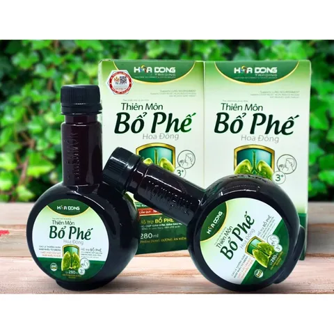THIÊN MÔN BỔ PHẾ HOA ĐÔNG - GIÚP GIẢM HO BỔ PHẾ CHAI 280ML