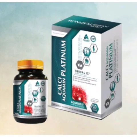 Canxi Hữu Cơ Giúp Bổ Sung Canxi, Vitamin D3, K2 - Hộp 30 viên